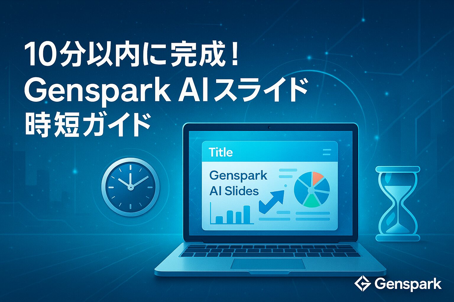 0分以内に完成！Genspark-AIスライド時短ガイド