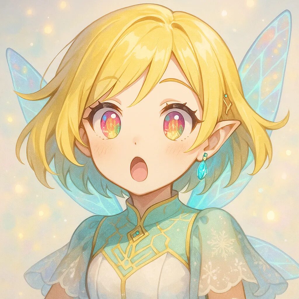 MirAIdeasのAI妖精ミモの紹介イラスト